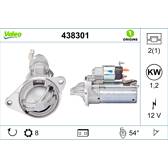 Motor de arranque (nove) VALEO - 438301