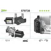 Motor de limpa-vidros VALEO - 579738