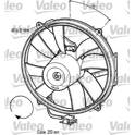 Motor elétrico, ventilador do radiador VALEO - 696062