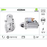 Motorino d'avviamento (nove) VALEO - 432644