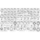 O-rings-reparationssats VALEO - 509725