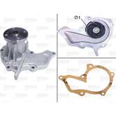 Pompa dell’acqua, raffreddamento motore VALEO - 506472