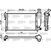 Radiador, arrefecimento do motor VALEO - 731526