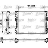 Radiador, arrefecimento do motor VALEO - 732692