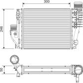 Radiador de aire de admisión VALEO - 818304