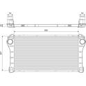 Radiador de aire de admisión VALEO - 818364