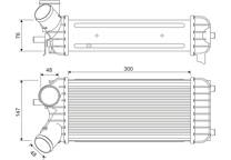 Radiador de aire de admisión