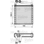 Radiador de calefacción VALEO - 811500