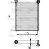 Radiador de calefacción VALEO - 811534