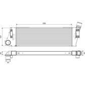 Radiador do ar de sobrealimentação VALEO - 818727