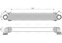 Radiador do ar de sobrealimentação