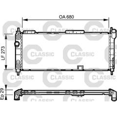 frigair 0107.3134/ Radiador Coche