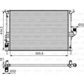 Radiador, refrigeración del motor VALEO - 700801