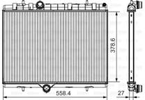 Radiador, refrigeración del motor