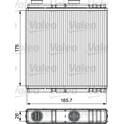 Radiateur chauffage VALEO - 811543