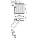 Radiateur chauffage VALEO - 811544