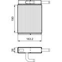 Radiateur chauffage VALEO - 811558