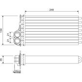 Radiateur chauffage VALEO - 811565