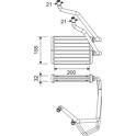 Radiateur chauffage VALEO - 811640