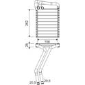 Radiateur chauffage VALEO - 811655
