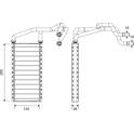 Radiateur chauffage VALEO - 811657