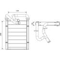 Radiateur chauffage VALEO - 811684