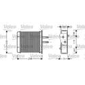 Radiateur chauffage VALEO - 812145