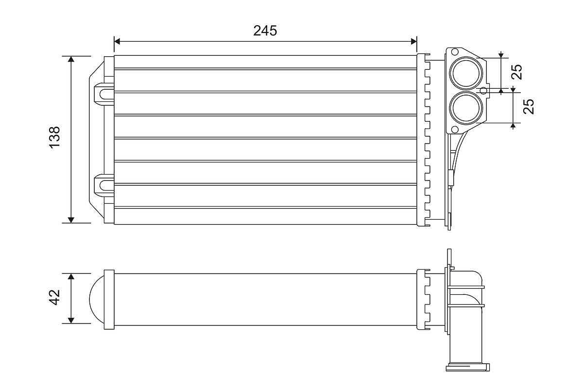 Heat Exchanger, interior heating