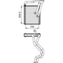 Radiateur chauffage VALEO - 812430