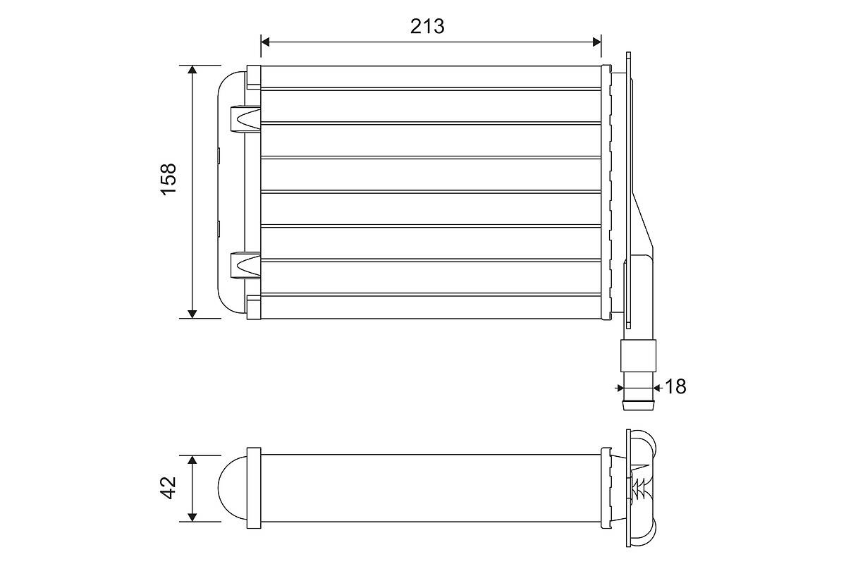 Heat Exchanger, interior heating