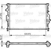 Radiateur moteur VALEO - 735374