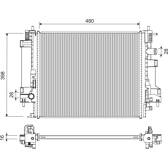 Radiateur VALEO - 701288
