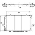 Radiateur VALEO - 732365