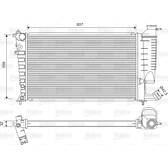 Radiateur VALEO - 732520