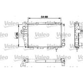 Radiator, engine cooling VALEO - 883282