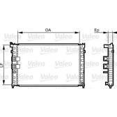 Radiator VALEO - 734411
