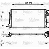 Radiator VALEO - 735182