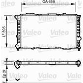 Radiatore, Raffreddamento motore VALEO - 732696