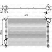 Radiatore, Raffreddamento motore VALEO - 734328