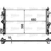 Radiatore, Raffreddamento motore VALEO - 735485