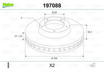 Brake disc set (2)