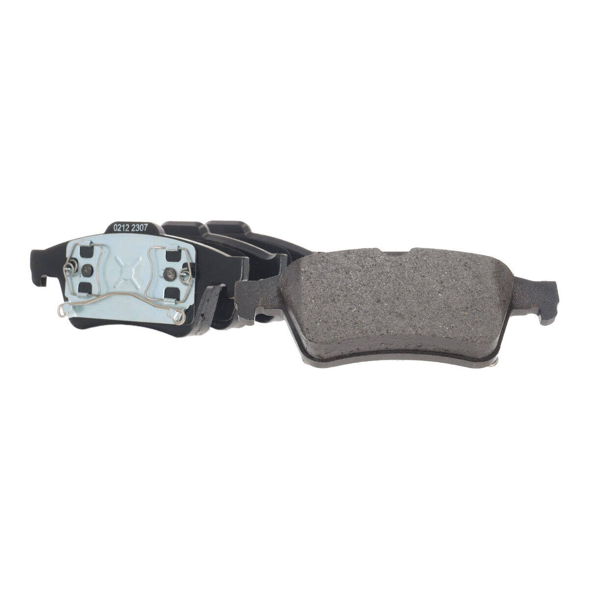 Rear brake pad set