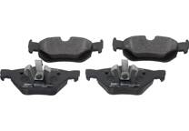 Rear brake pad set
