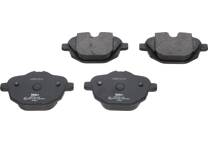 Rear brake pad set
