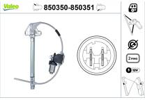 Rear windows regulator