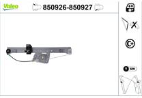 Rear windows regulator