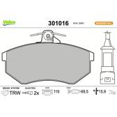 Remblokkenset voor VALEO - 301016