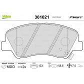 Remblokkenset voor VALEO - 301021