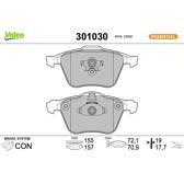 Remblokkenset voor VALEO - 301030