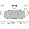 Remblokkenset voor VALEO - 301033